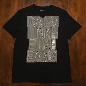 Calvin Klein Black Graphic Tee